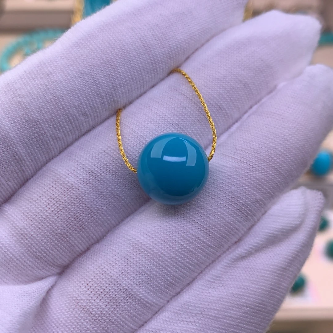 未镶嵌绿松石珠宝奇石12.5