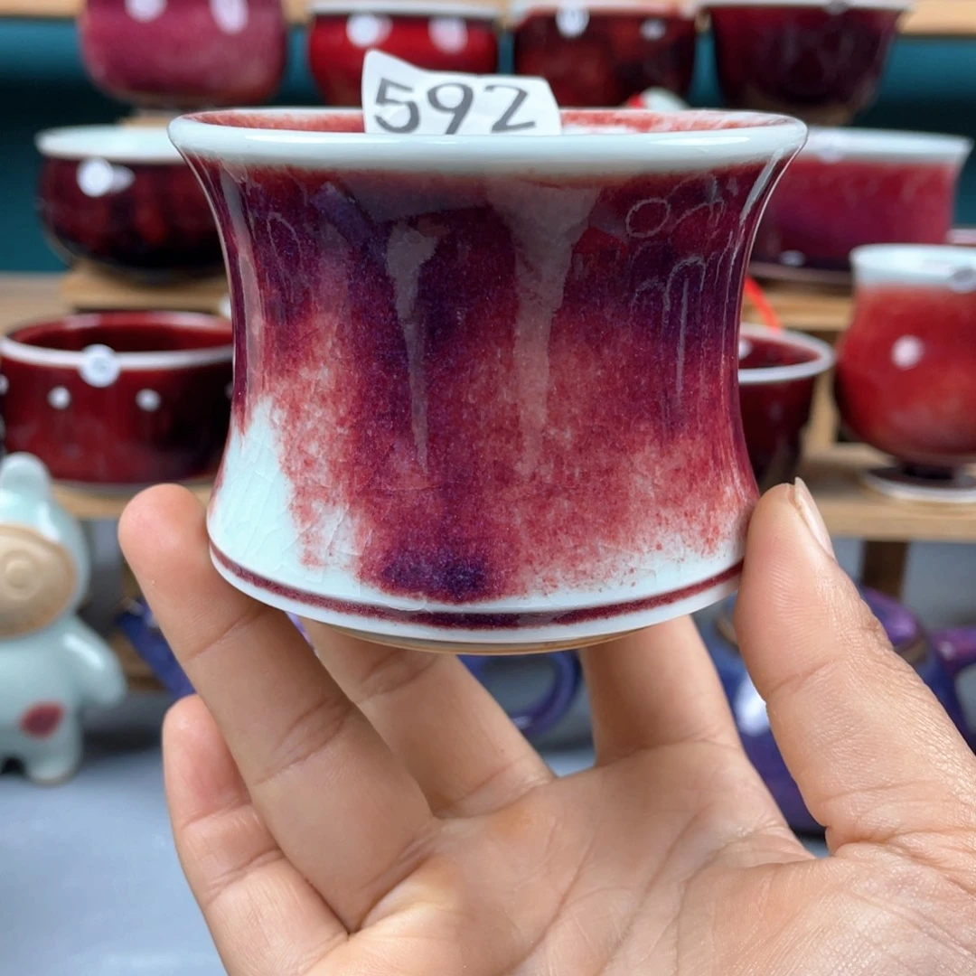 瓷片纯手工制作……微微瑕