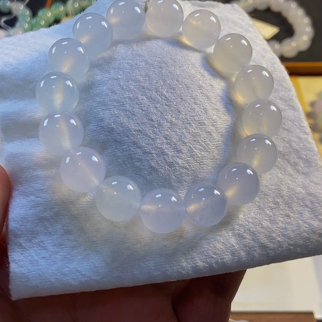 定制翡翠未镶嵌翡翠手串小姐姐必入款