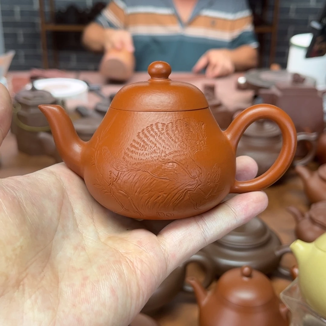 茶壶紫砂12 紫砂壶纯手工制作一手货源160c c