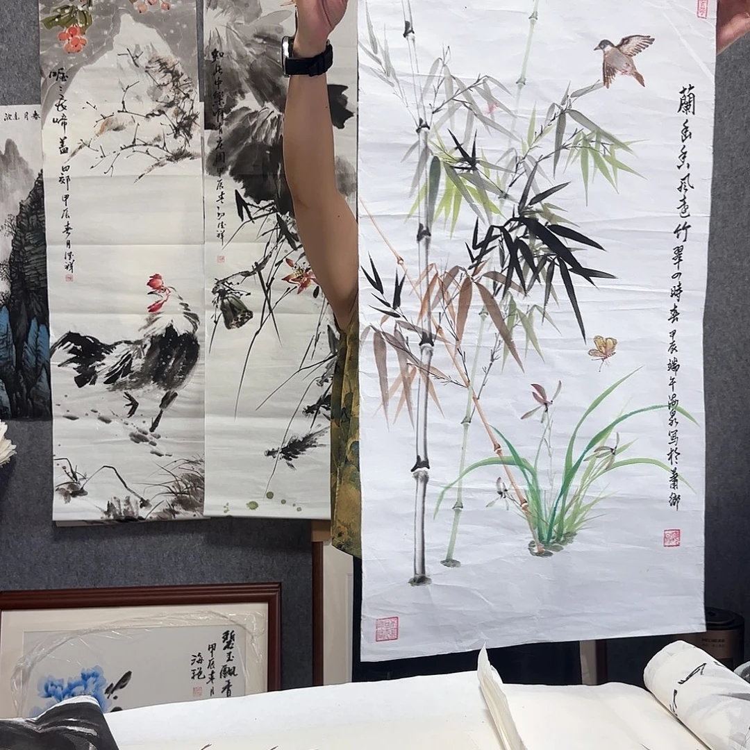 国画福利品 纯手绘