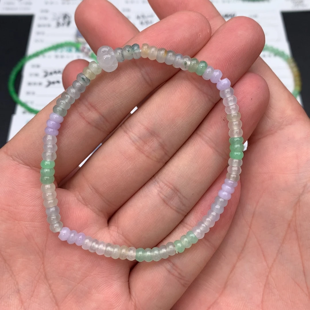 翡翠18K金镶嵌颈饰48小时鉴赏退货不扣服务费