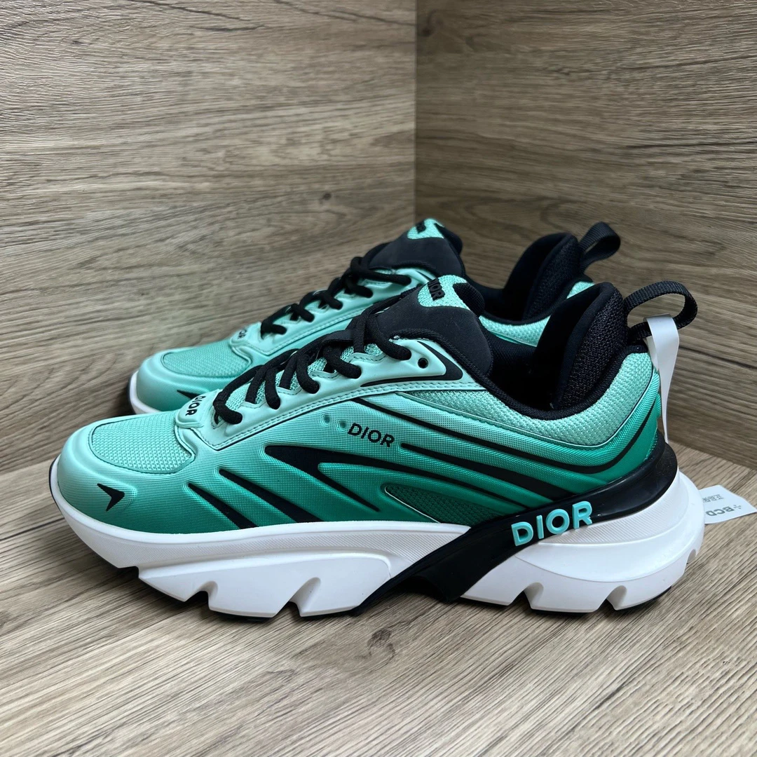 未使用 DIOR/迪奥 Levis Hamilton联名B44 Blade 黑绿限量运动鞋