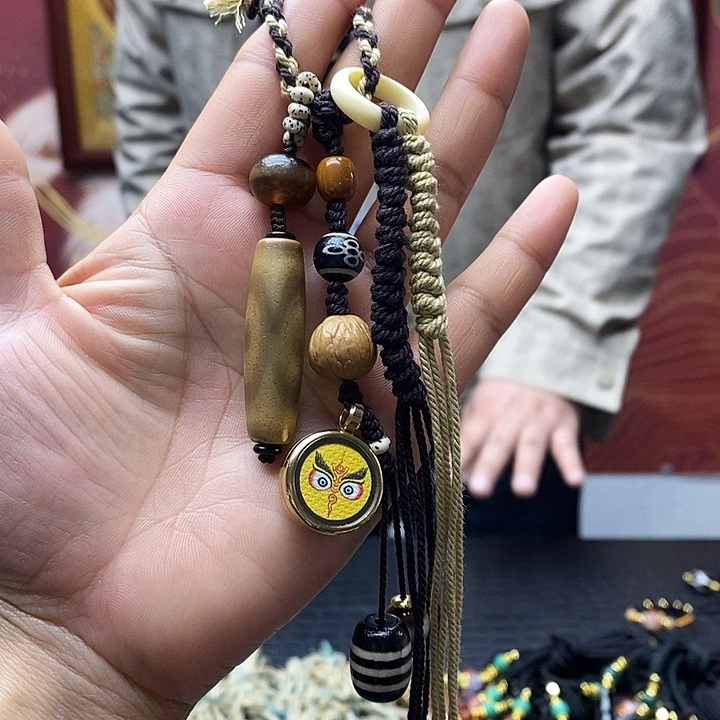 玛瑙/玉髓合金颈饰