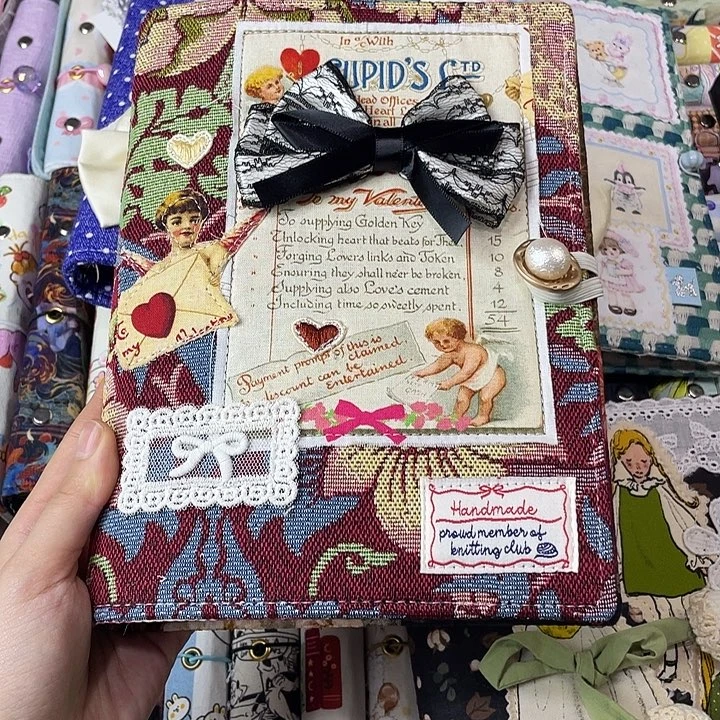 织绣A5活页不加纸2503