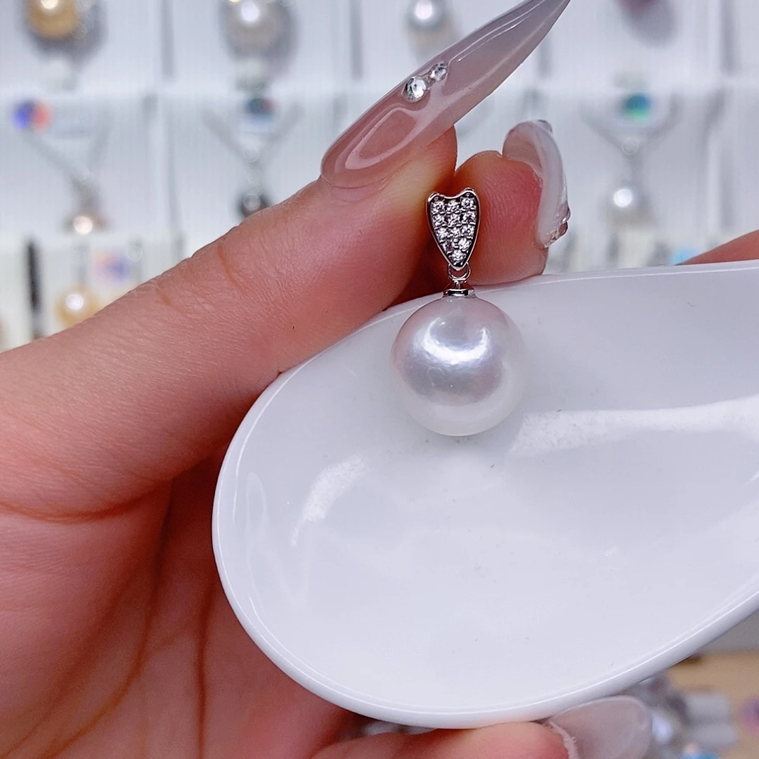 未镶嵌淡水珍珠吊坠(赠链)