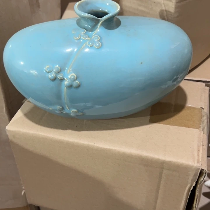 瓷花瓶摆件外贸出口（微瑕）