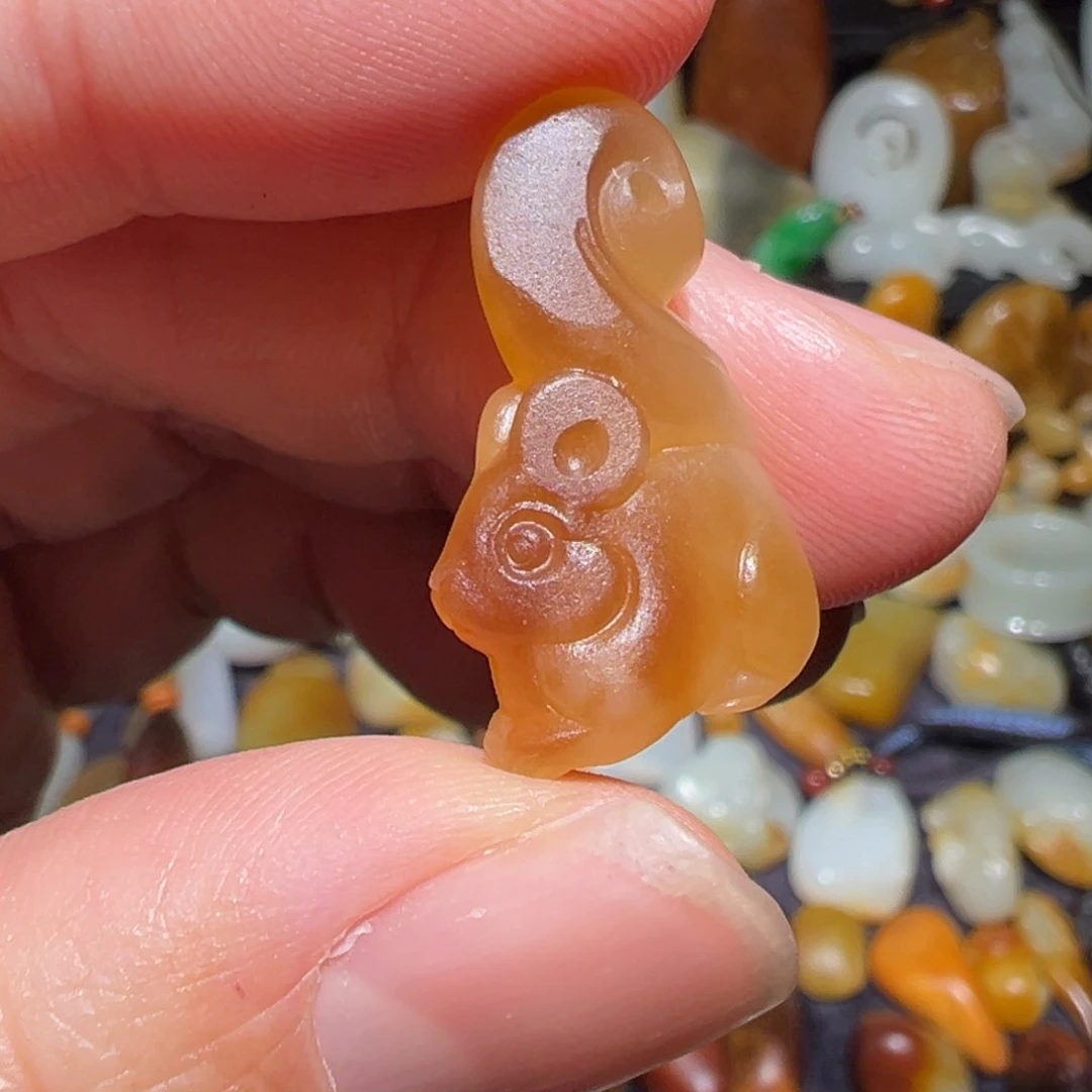 和田玉吊坠(不含链)未镶嵌