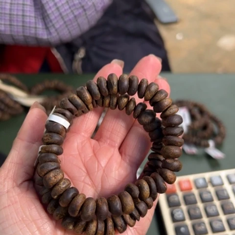 沉香手串白棋沉水13克卡1.0多样性发1条