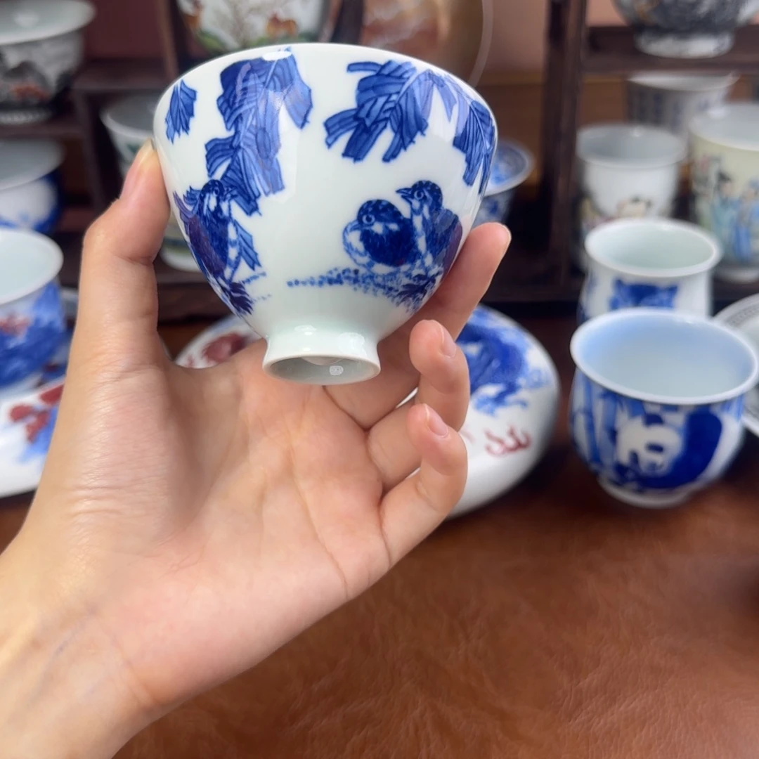 景德镇陶瓷手绘作品