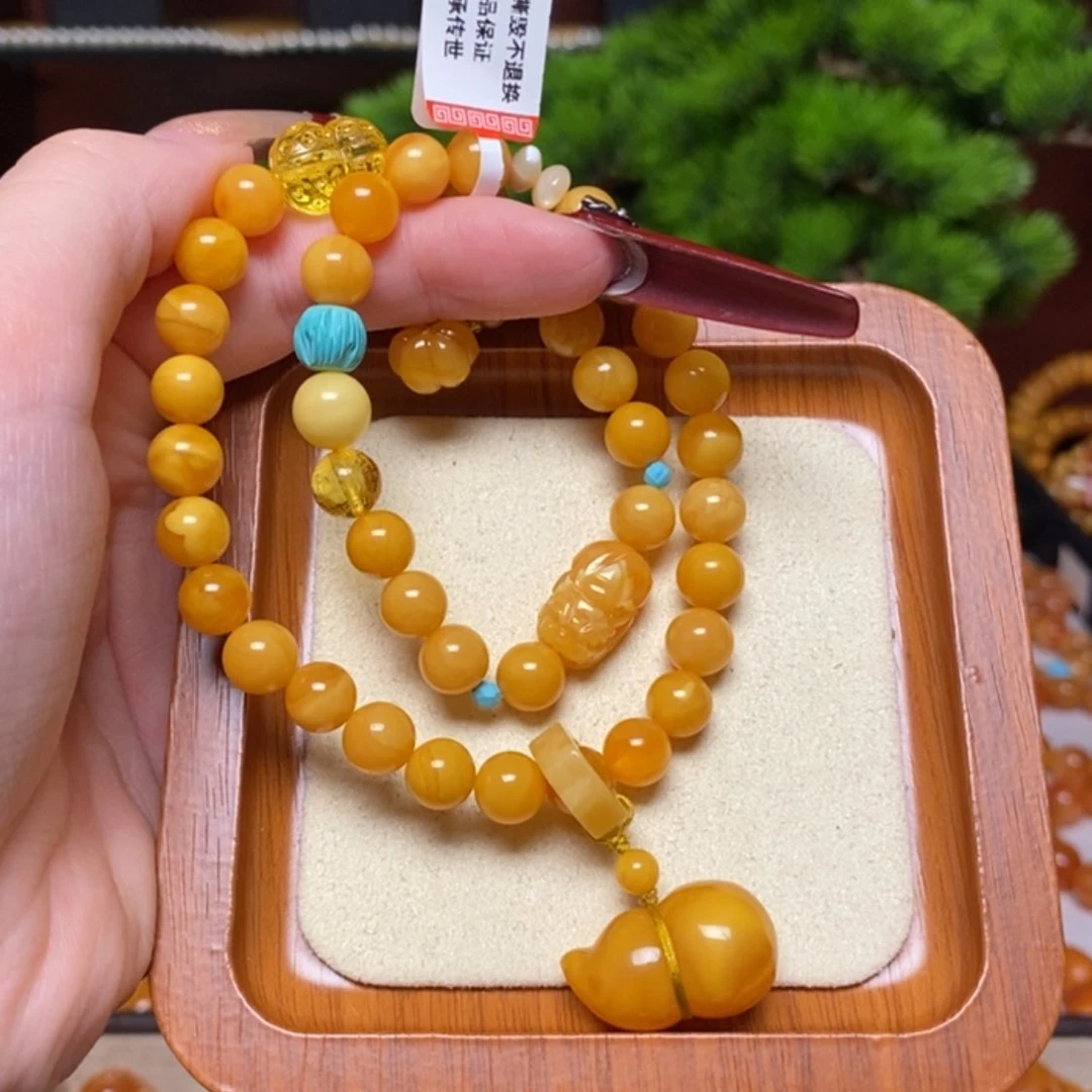 【闪购商品】手链蜜蜡未镶嵌手串