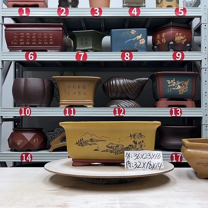 紫砂花盆紫砂花盆