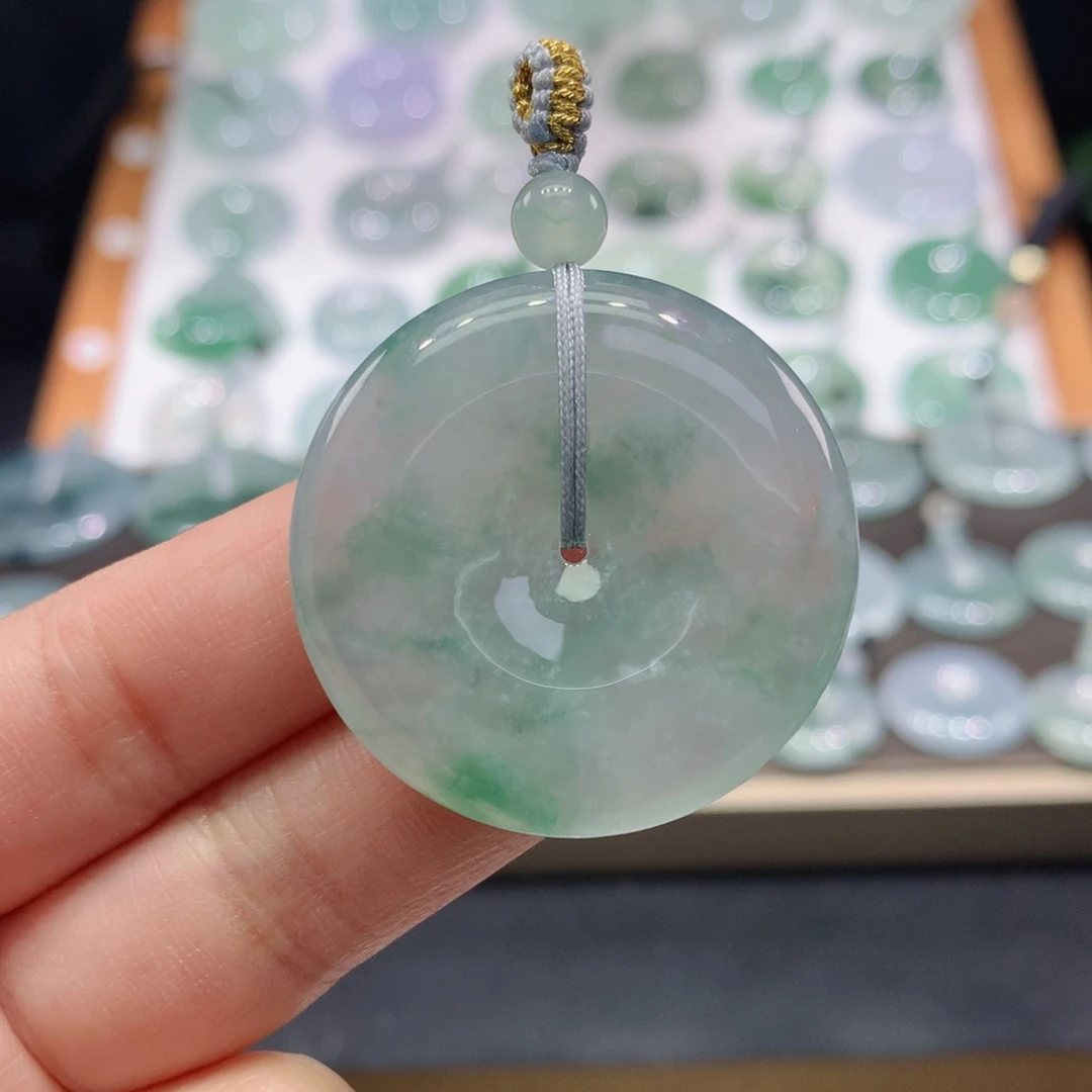 颈饰未镶嵌翡翠35尺寸34.7*6.7