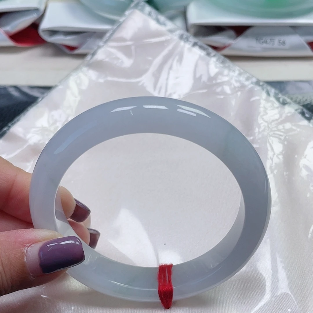 未镶嵌手镯翡翠缅甸翡翠58+