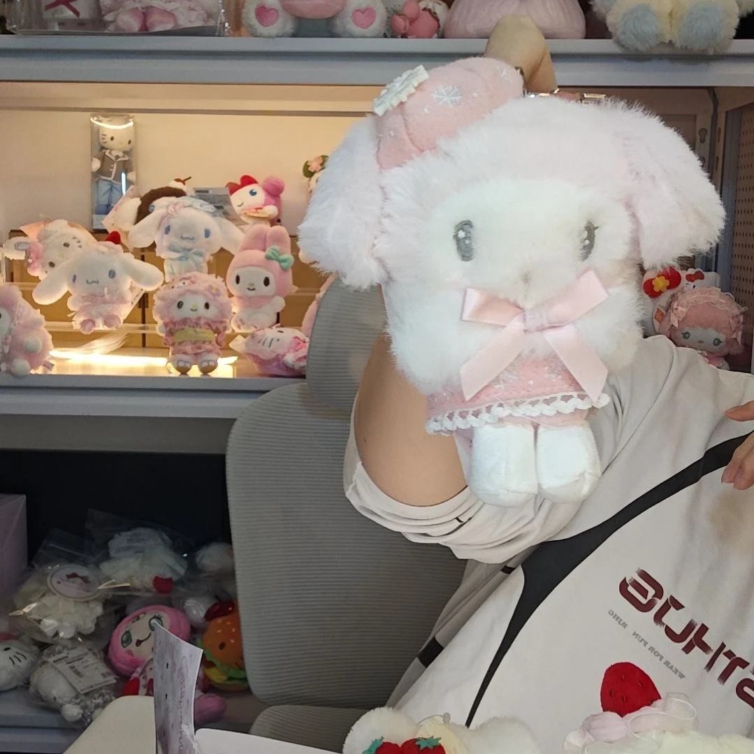 贝雷帽美乐蒂挂件偶