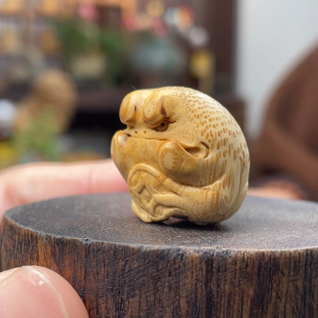 木方颜竹木艺术把件