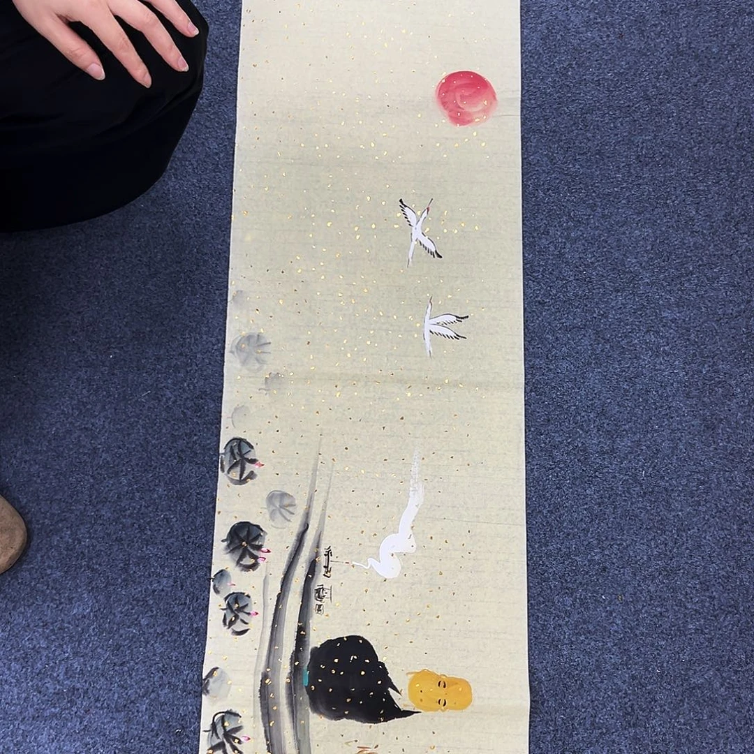 国画宣纸国画纯手绘作品