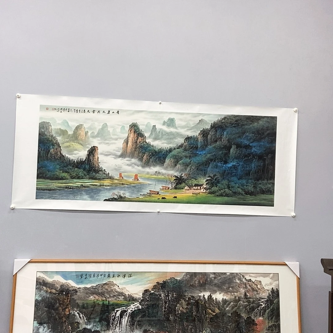 国画周顺良老师小六尺精品佳作