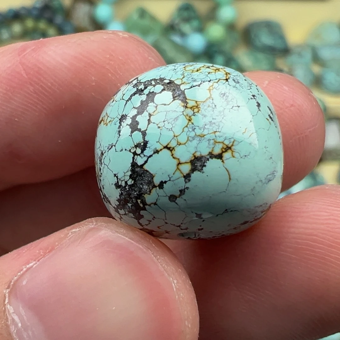 绿松石未镶嵌配饰卡15.8