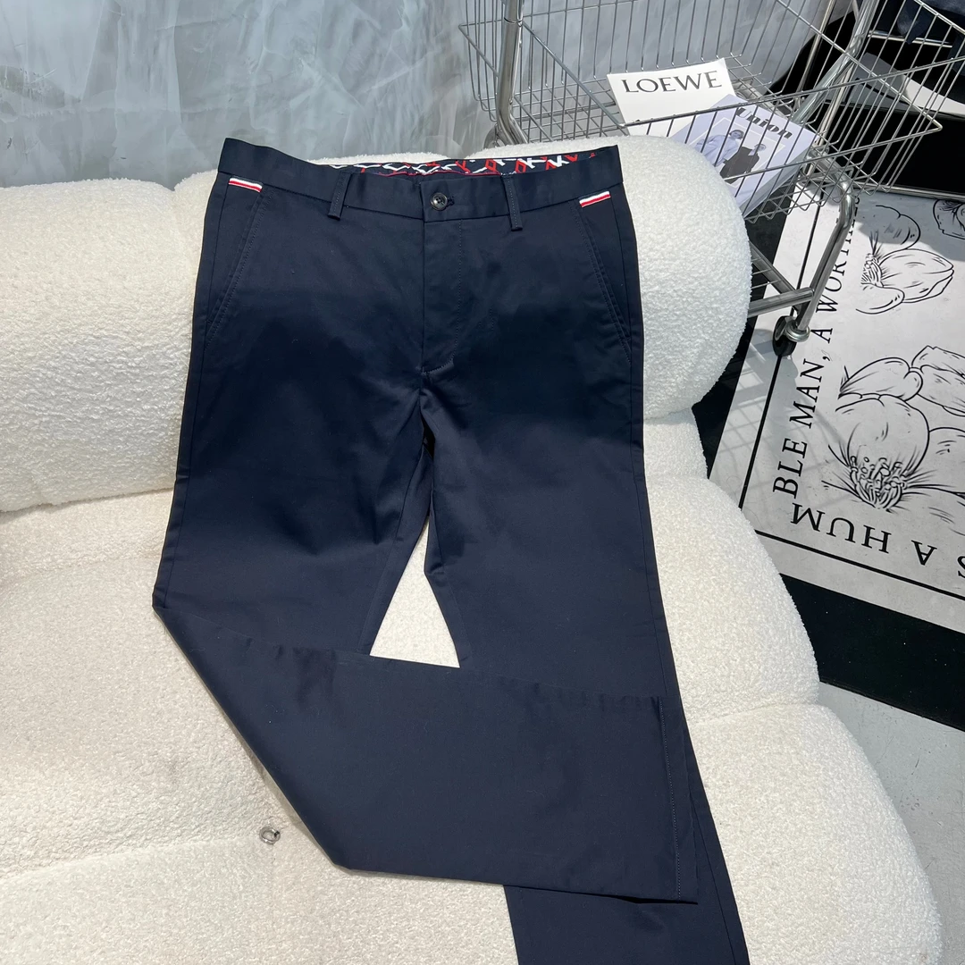 新款男士休闲裤老钱风商务直筒休闲长裤8801