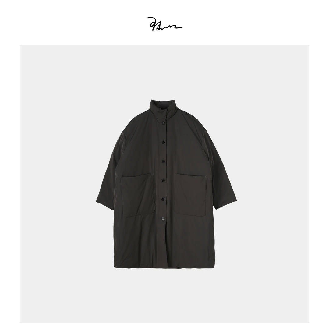 【山丘】陆一口定制极简灰调鹅绒羽绒服