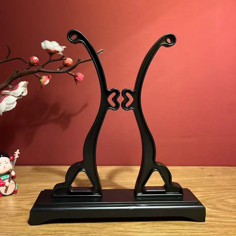 三角扇架底座团扇架子古风1