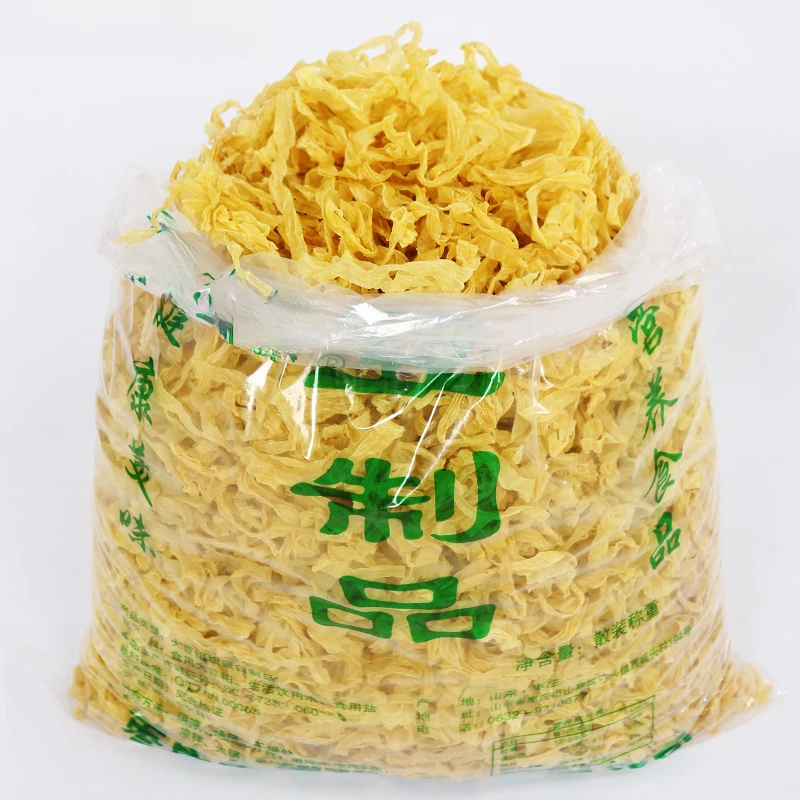 【净重1斤】豆皮豆皮大豆素肉凉拌菜火锅特产厂家批发