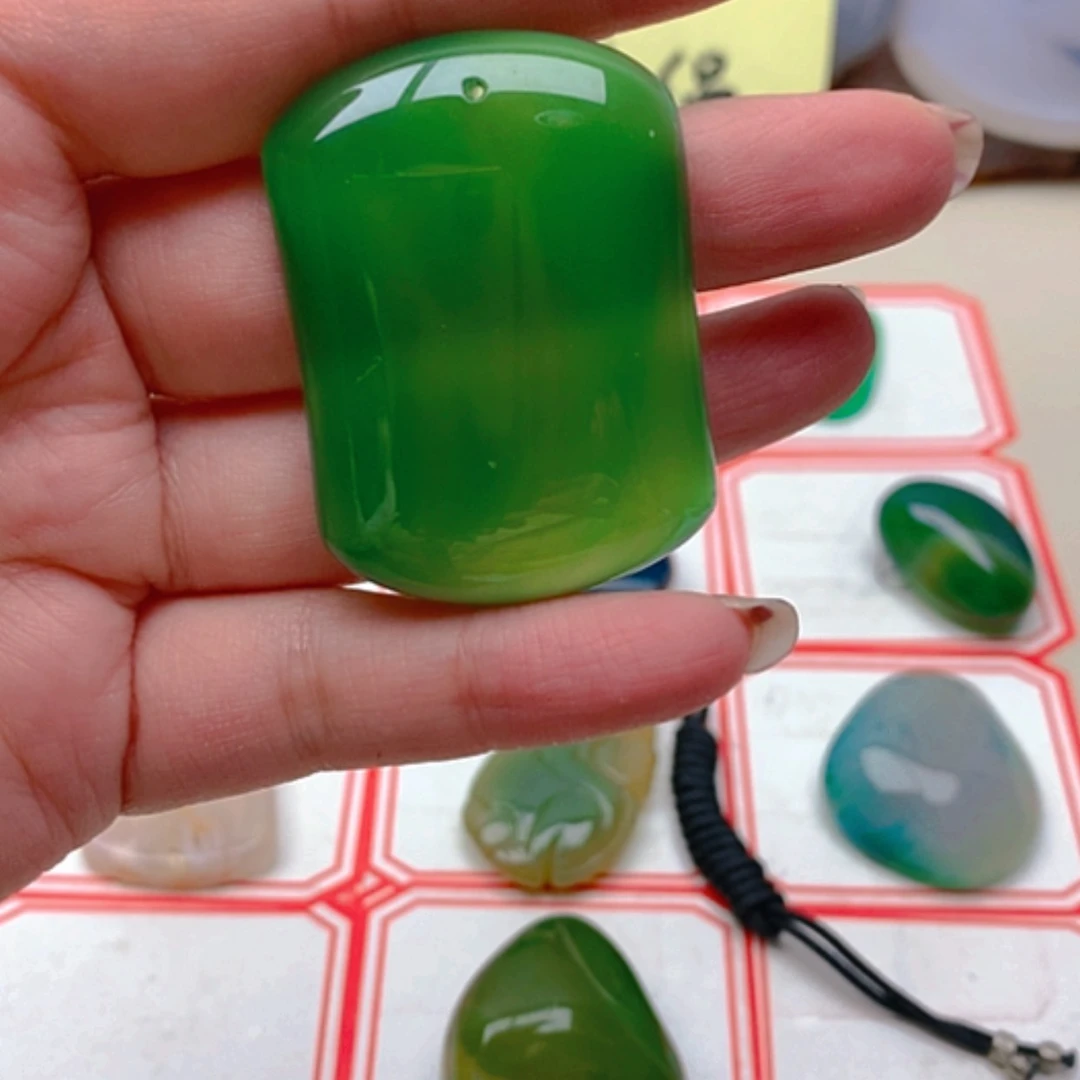 【闪购商品】玛瑙/玉髓珠宝半成品合金好*缘