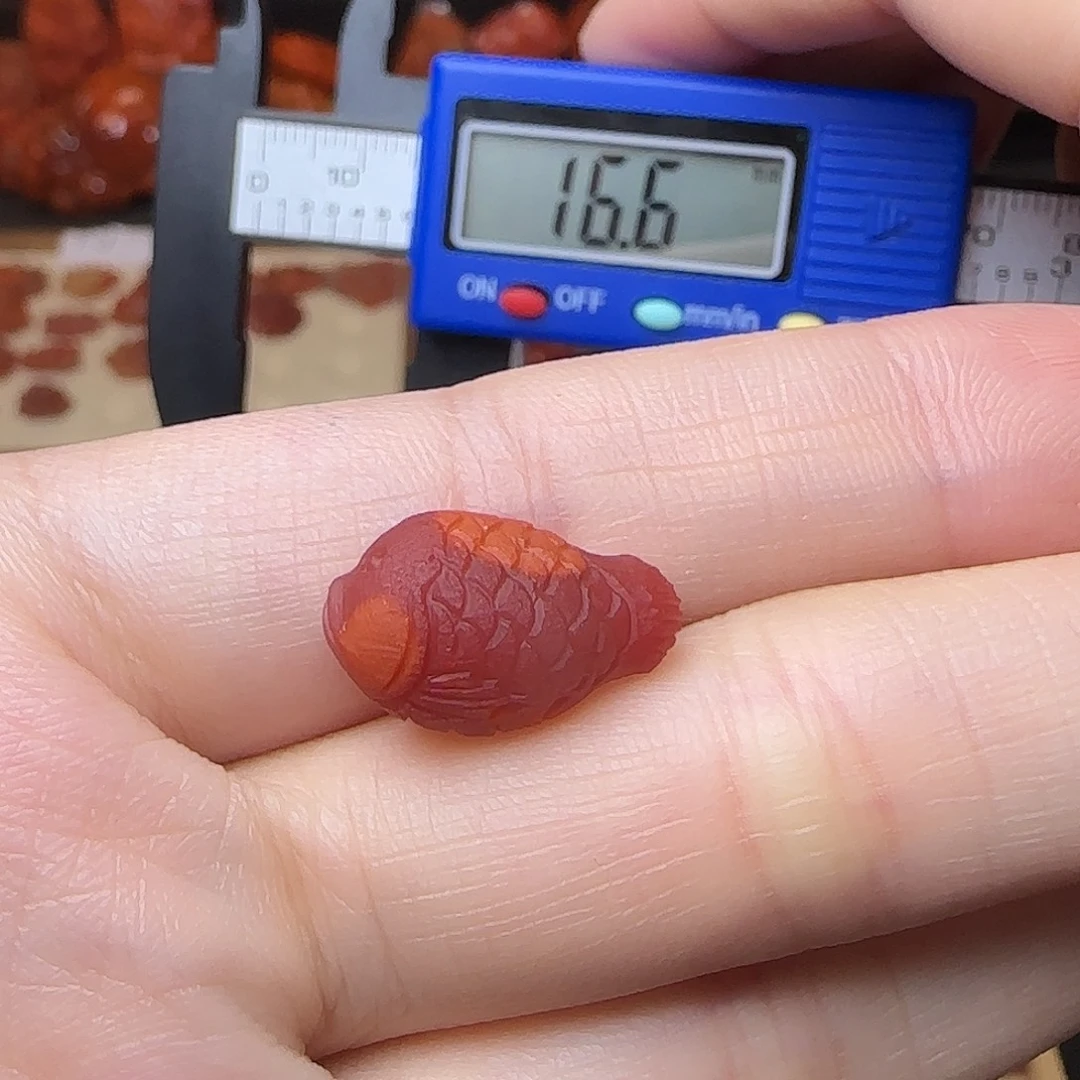 南红玛瑙未镶嵌吊坠(不含链)