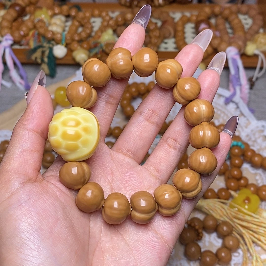 吊坠猴头核桃全品屁桃➕超大富甲手串