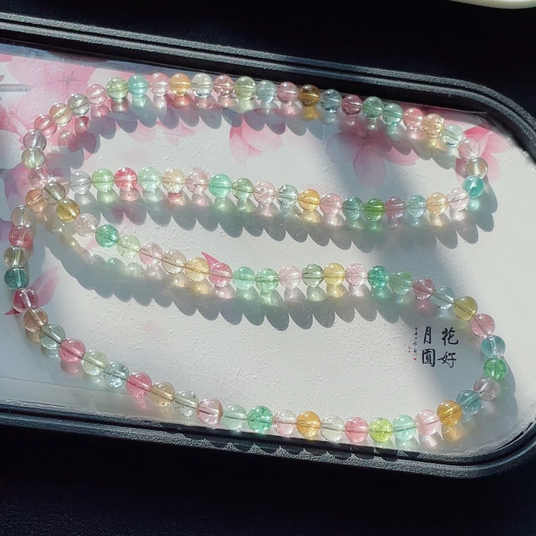 手链未镶嵌碧玺6.3mm左右