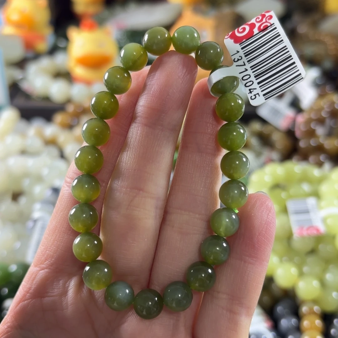 和田玉未镶嵌手串66