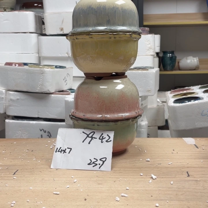 紫砂花盆多肉花盆微瑕42