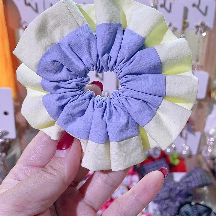 布艺非金属小发圈