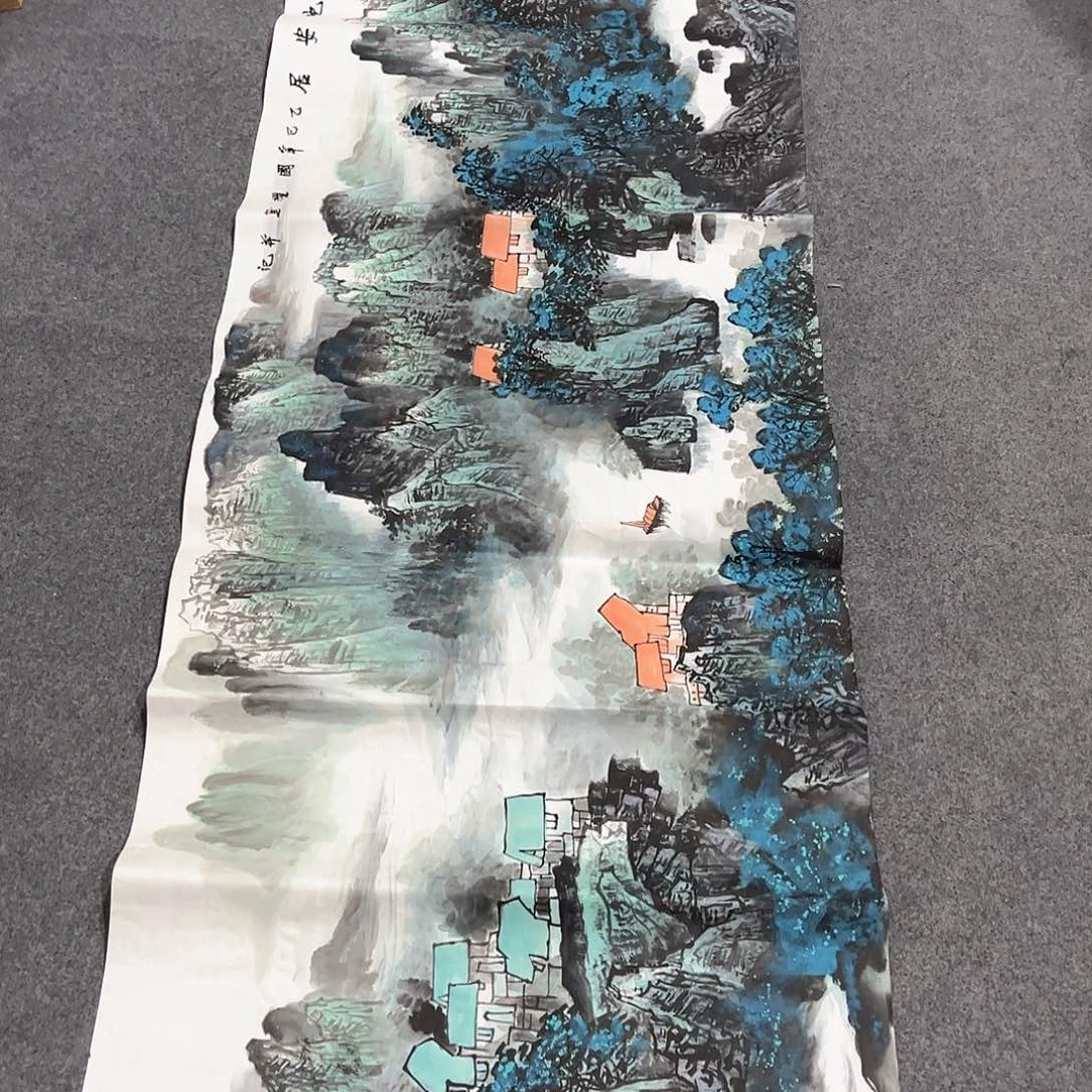 国画D国画作品单幅任发