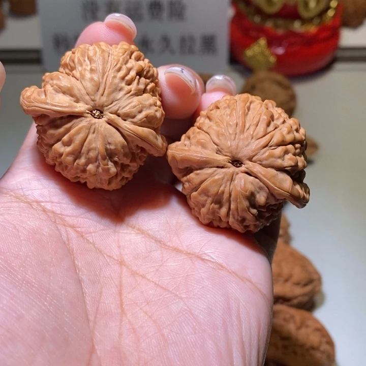 芥***子手串/手链核桃莲花