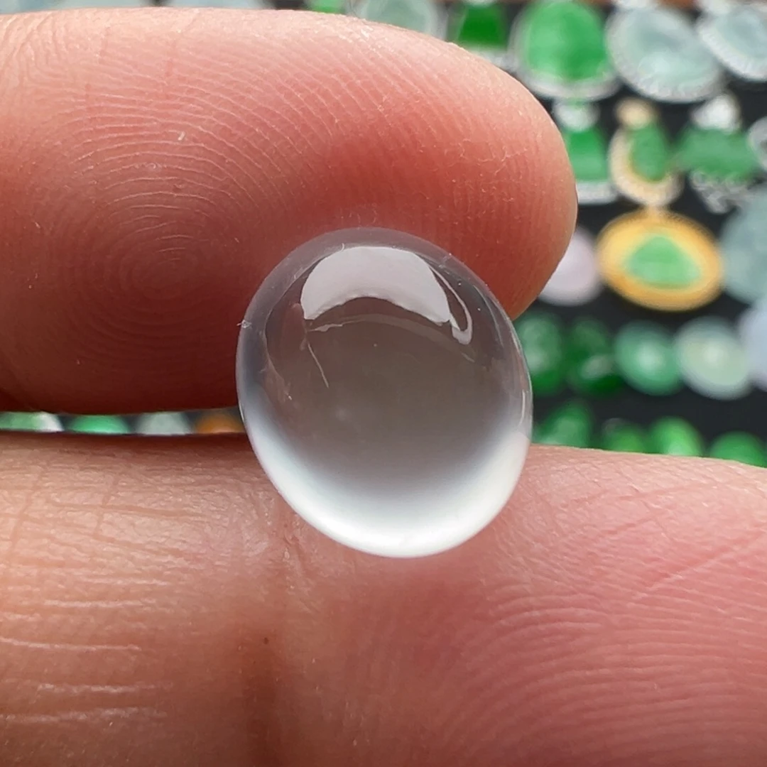 翡翠颈饰未镶嵌蛋10