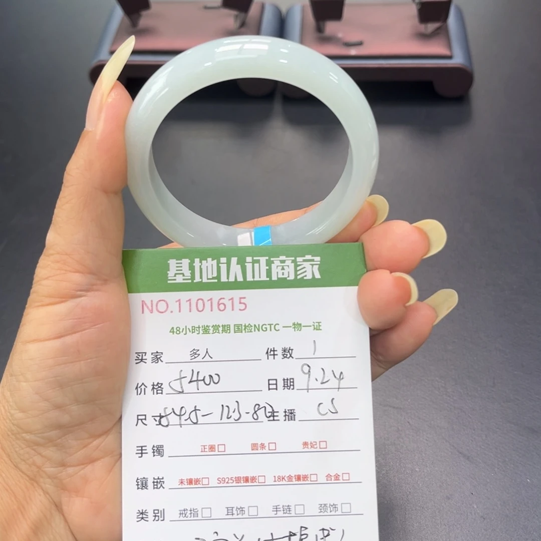 未镶嵌手镯翡翠多人