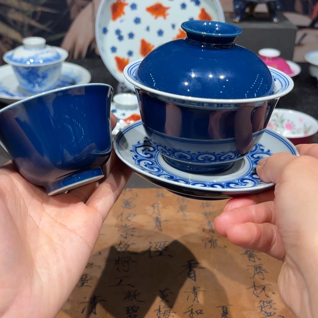 大***茶手工手绘陶瓷茶具