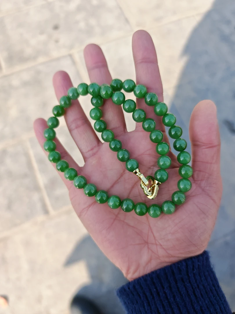 和田玉手串高端奢华款