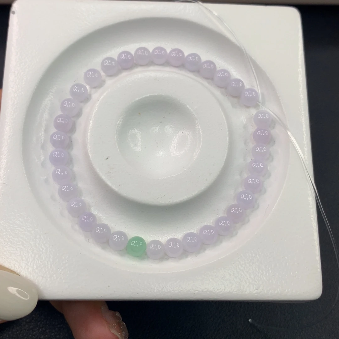 翡翠散珠翡翠散珠DIY手串多样性自发