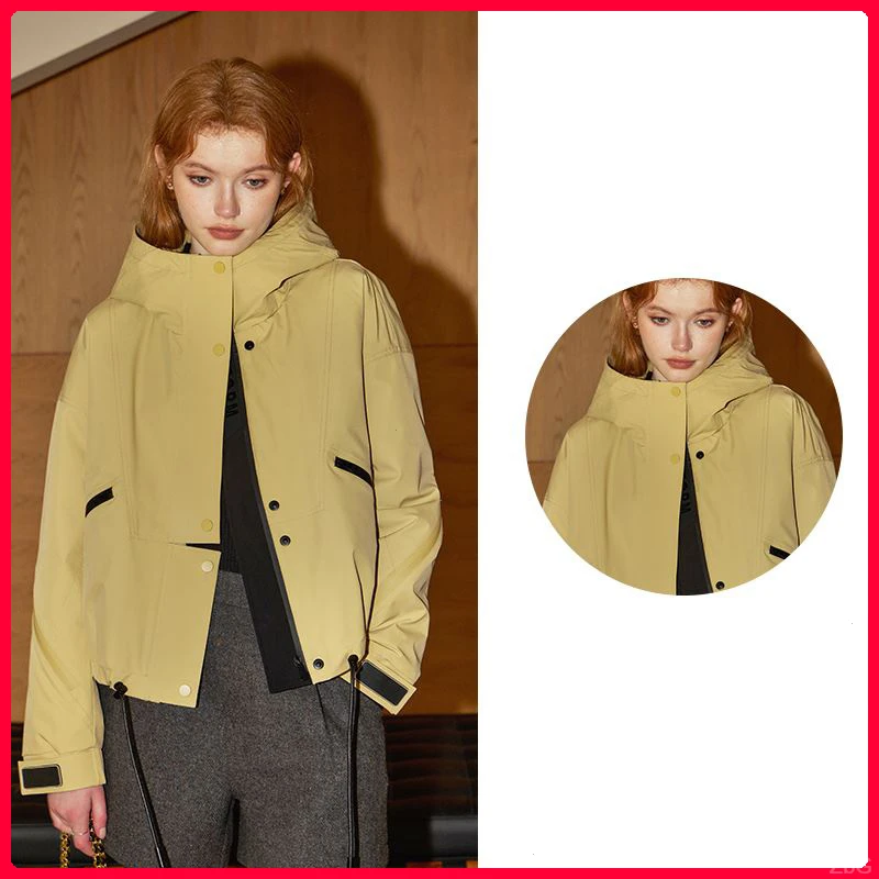 奢美姿巴恩风2025年冬季新款休闲短款外套轻奢时尚休闲羽绒服女