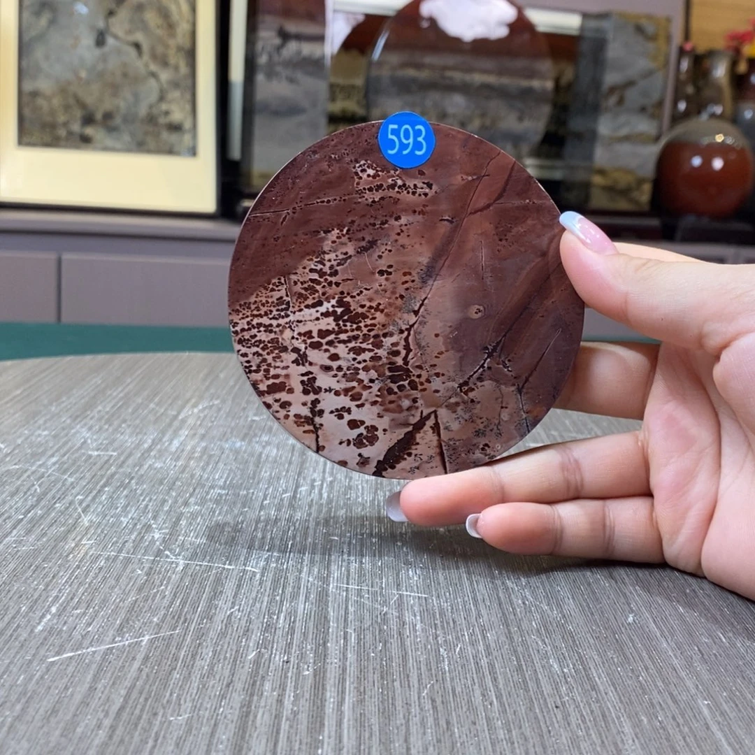石材广西国画石草花石