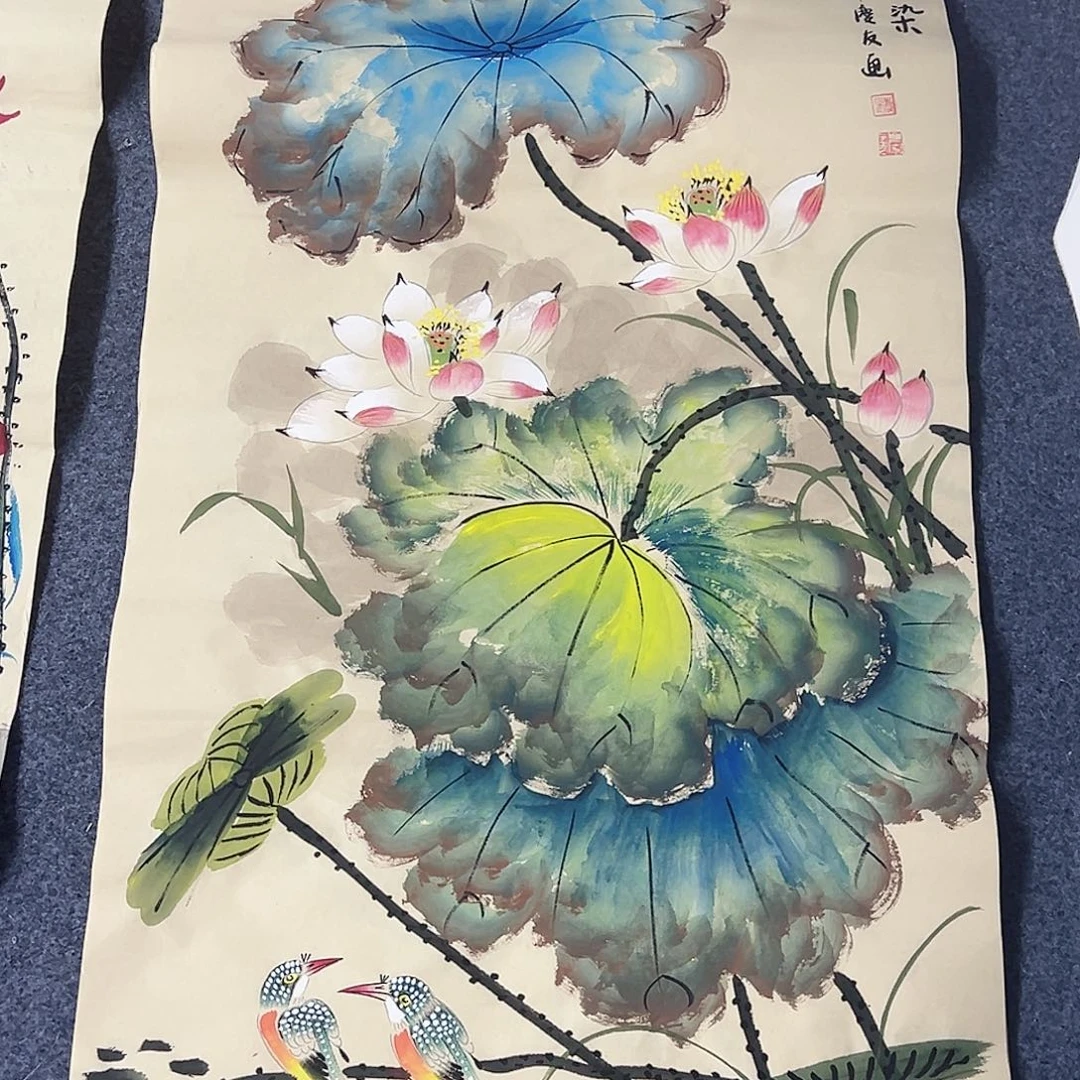 国画事事顺心如意万事如意万事如意