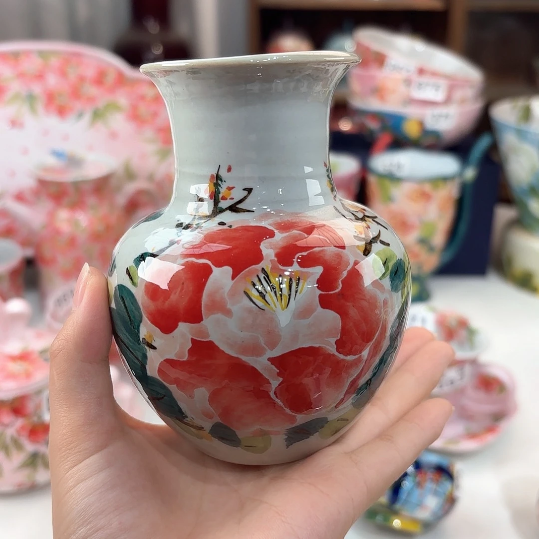 景德镇手绘高温釉下彩陶瓷茶具
