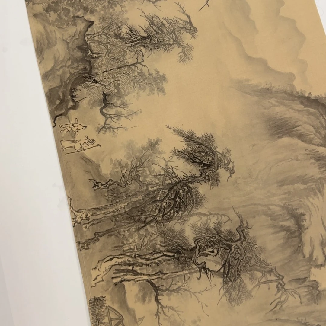 国画国画作品山水花鸟