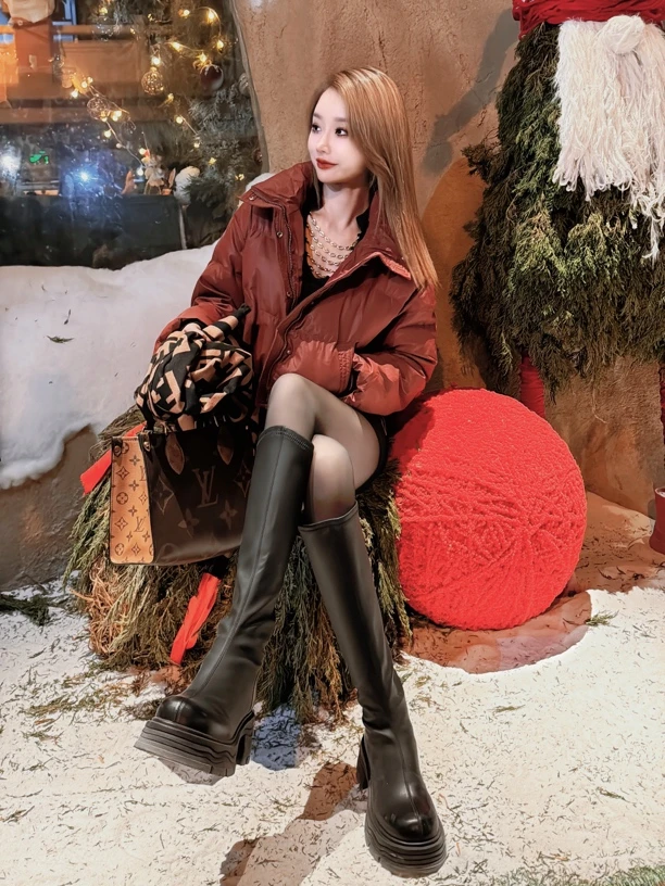 韩系时尚立领白鸭绒羽绒服女冬季2024新款宽松加厚