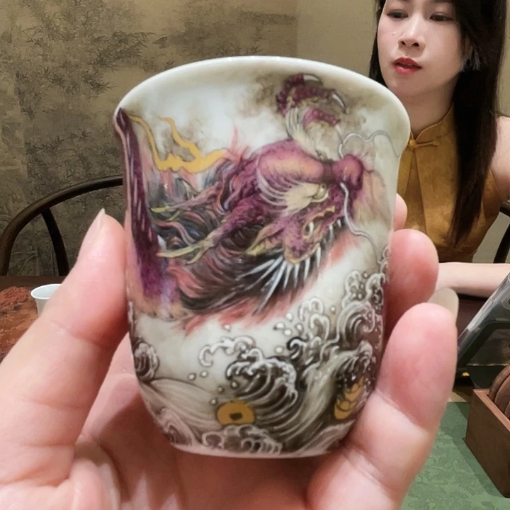一儒堂紫龙铃铛杯