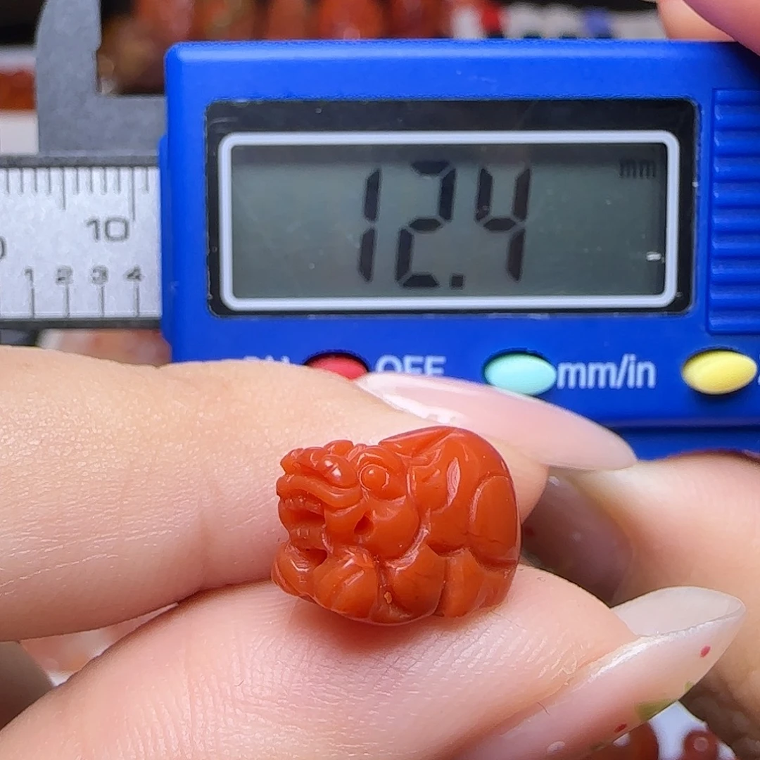 南红玛瑙未镶嵌颈饰