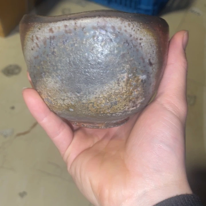 铃木美基茶碗备前烧作品